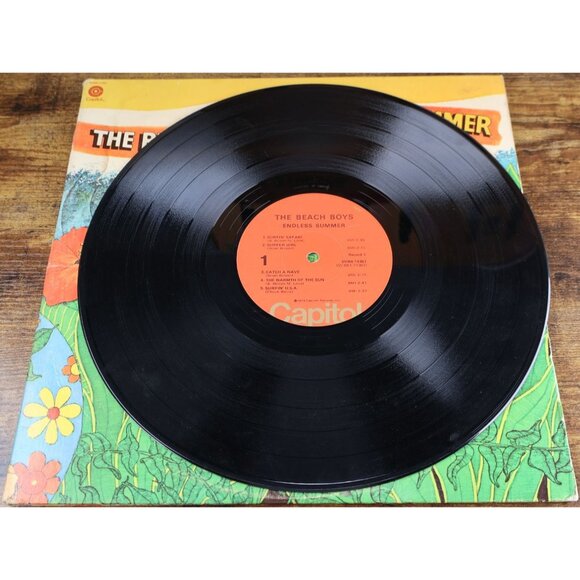 Beach Boys Endless Summer (2xLP) Capitol SVBB-11307 Surf Rock 1974 VG - Picture 4 of 7